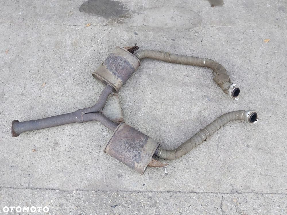 TOYOTA SUPRA MK4 IV tłumik środkowy rura wydech Oryginał - 1