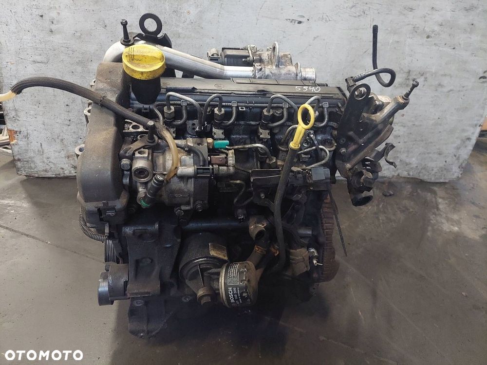 SILNIK DIESEL + UKŁAD WTRYSKOWY RENAULT MEGANE II K9K722 WYPRZEDAŻ - 1