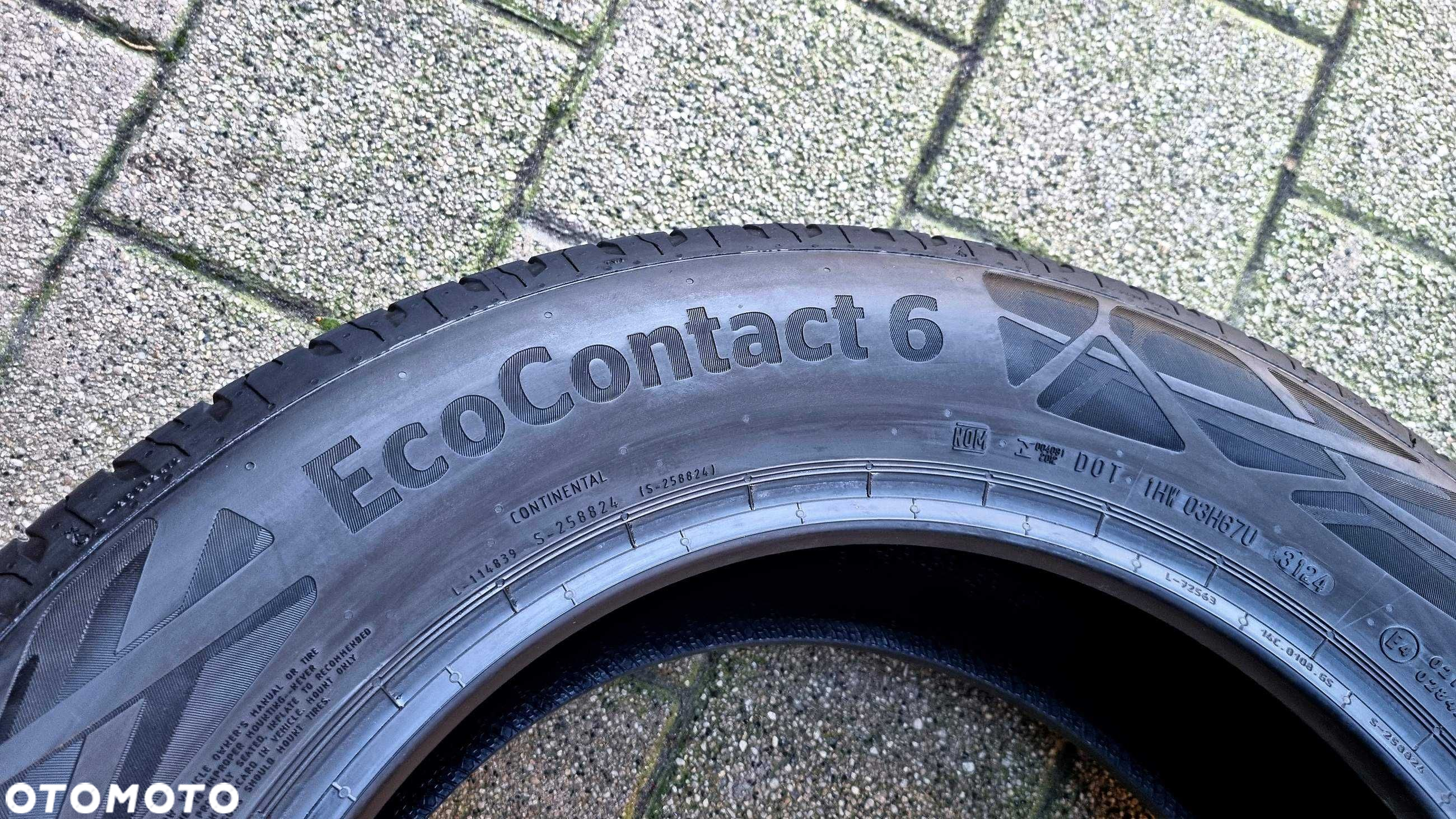 Continental EcoContact 6 215/65R17 103V XL Rok 2024.31 - Nowe - 6