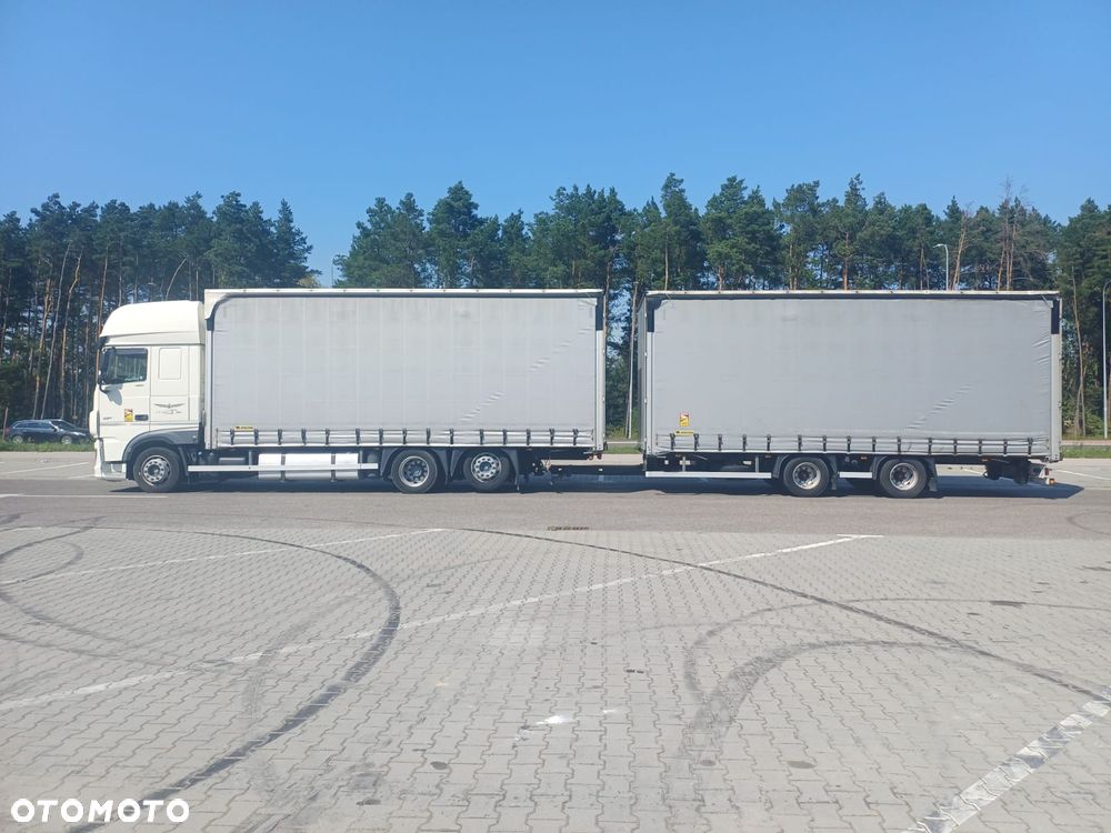 DAF XF 480 SUPER SPACE CAB / ZESTAW TANDEM PRZEJAZDOWY 120m3 - 7