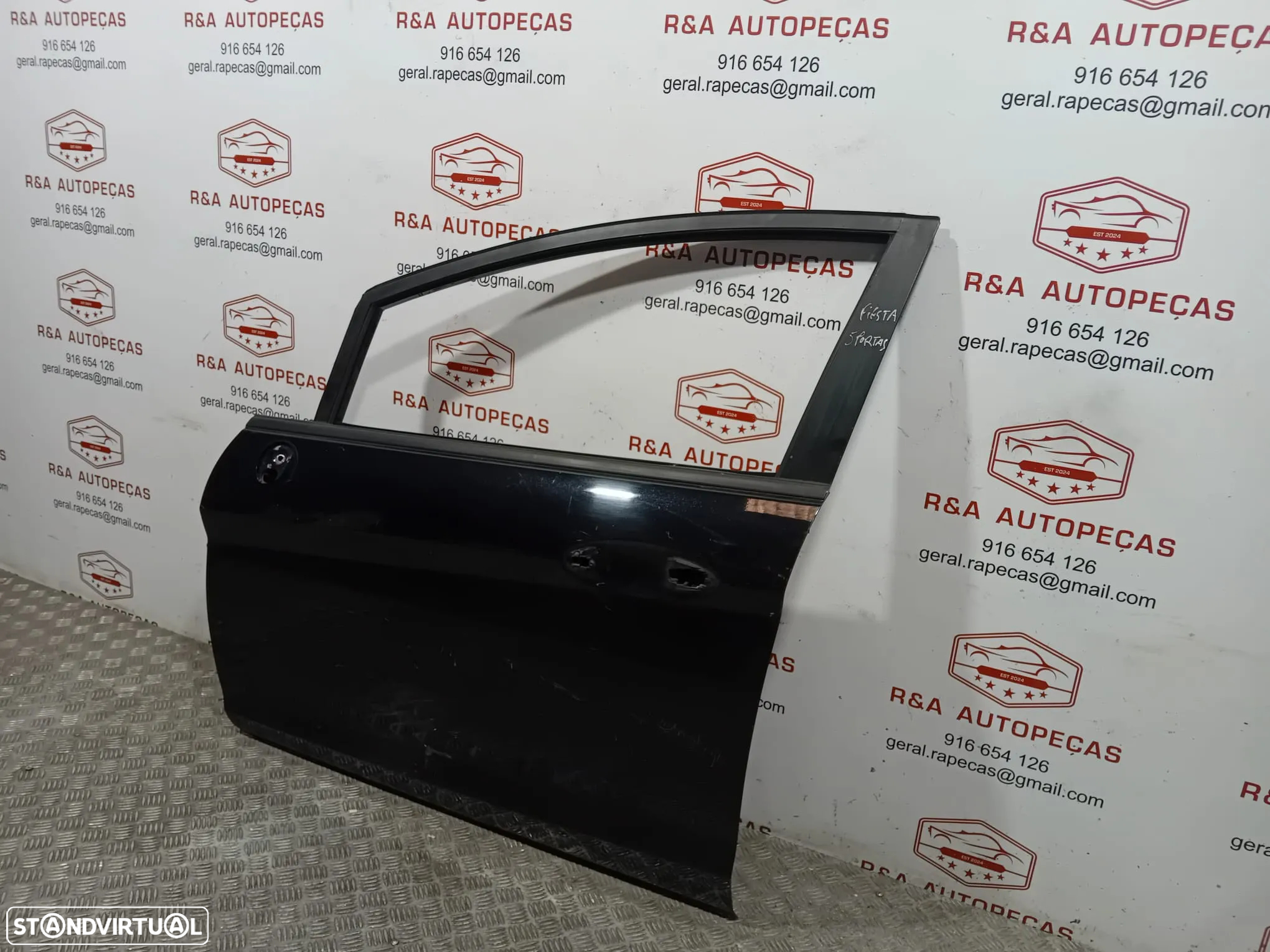 Porta Frente Esquerda Ford Fiesta MK6 VI Original - 4