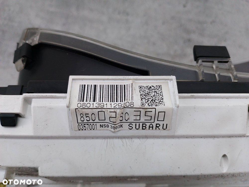 LICZNIK SUBARU FORESTER III 85002SC350 2.0 D - 8