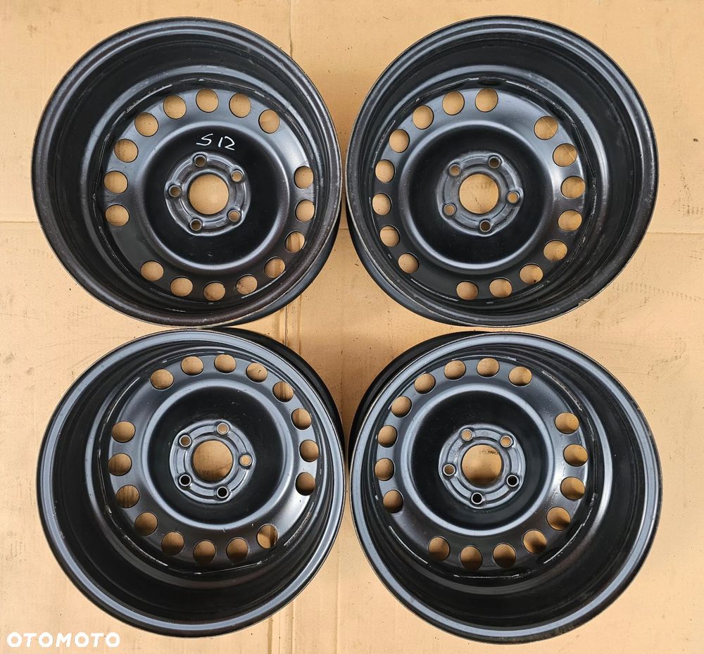 (S35) Felgi stalowe 16'' Opel GM OE Astra G H Vectra C Zafira Omega A B Saab / 6,5Jx16 ET37 5x110 - 7