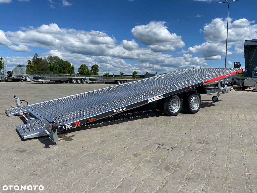 Lorries Dostawa laweta UCHYLNA GRAWITACYJNIE 550x201cm DMC3500kg wypełnienie z blachy alu - 17