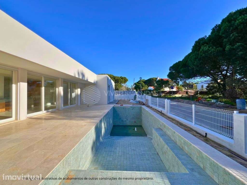 Moradia T3 térrea NOVA | Lote 501m2 | Lagoa de Albufeira | Sesimbra - Grande imagem: 4/35