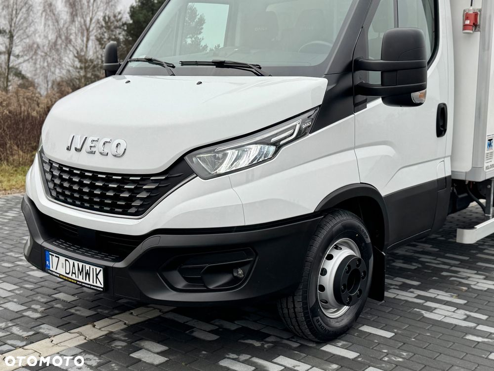 Iveco Daily‼️72C18‼️3.0 HI-MATIC Chłodnia/Mroźnia zakres -32C/+22C THERMO KING V-500 MAX Źródło Zasilania 400V Grube Ściany/Podłoga Przegroda komorowa‼️ Full LED na bliźniaku Salon Polska Poduszki Pneumatyczne DMC7200kg - 28