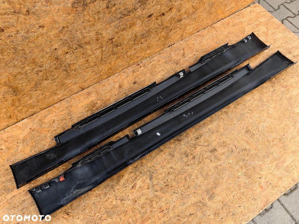 Nakładki na progi BMW 1 e87 kompletne kolor 475 prawa lewa komplet - 7