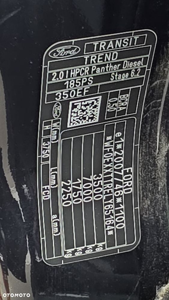 Ford TRANSIT MAXI JUMBO 2.0 185KONI KAMERA Z PRZODU I Z TYLU FULL - 24