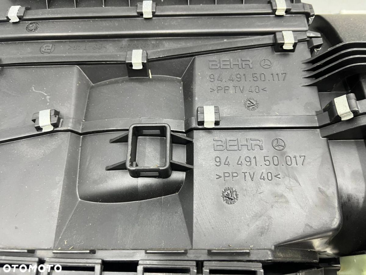 Nagrzewnica Mercedes w210 KOMBI 95-02r. wersja z KLIMĄ obudowa chłodnicy wody parownik klimatyzacji - 12