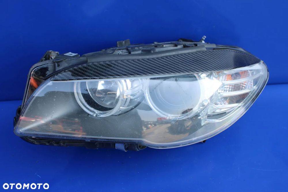 Komplet 2 x Reflektor prawy+lewy reflektory lampy lampa lewa prawa kpl BMW F10 F11 wersja angielska - 20