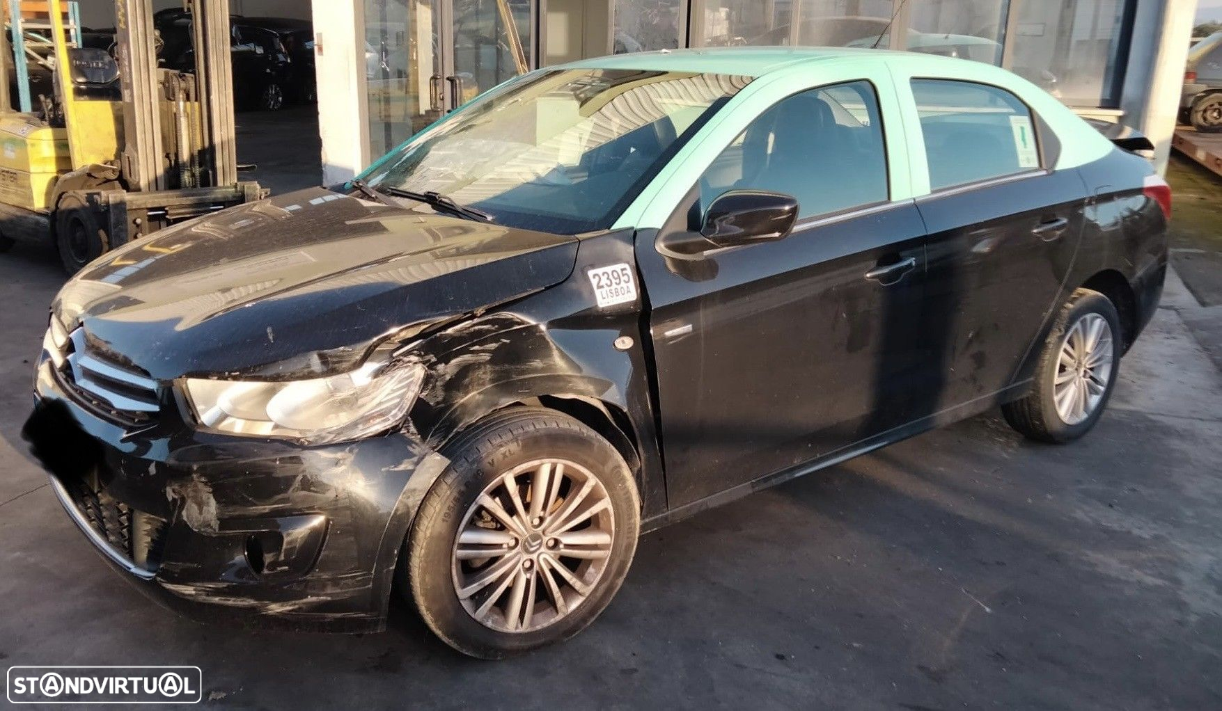 Citroen C-Elysée 1.6 HDI de 2015 disponível para peças 9HJ 9HP - 2