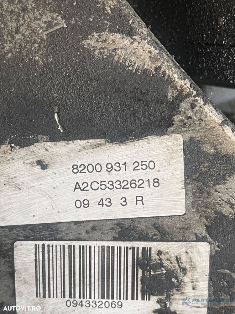Suport + EGR RENAULT MASTER 2008 2.5D EURO4 8200931250 - 3