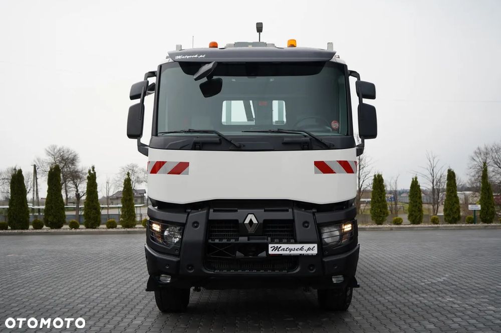 Renault C 430 / 6x4 / WYWROTKA 2 STRONNA / HYDROBURTA + HDS HIAB 211 EP-3 / EURO 6 / STEROWANIE RADIOWE / ROTATOR / ŁYŻKA - 14