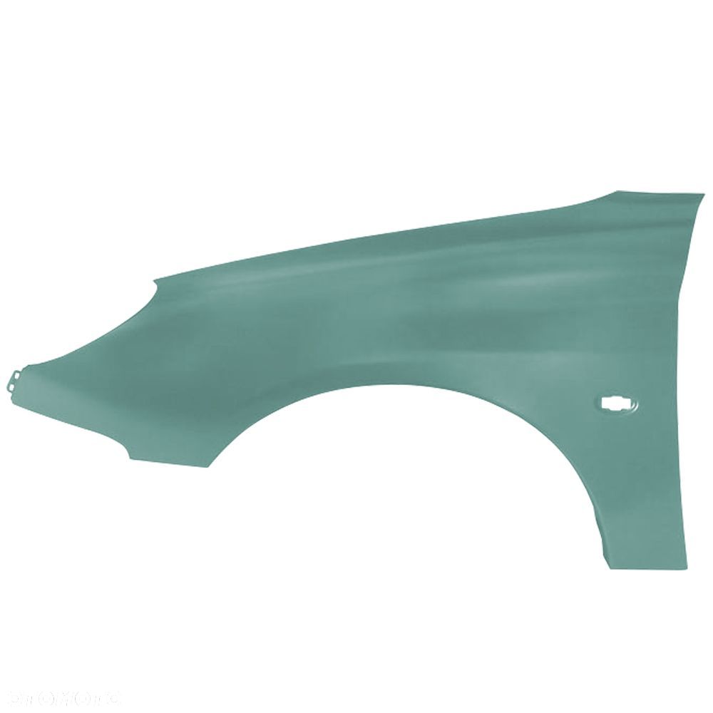 BLU Błotnik PEUGEOT 206 CC KRV Lewy Przód Zielony 1998-2009 VertRomarin - 2