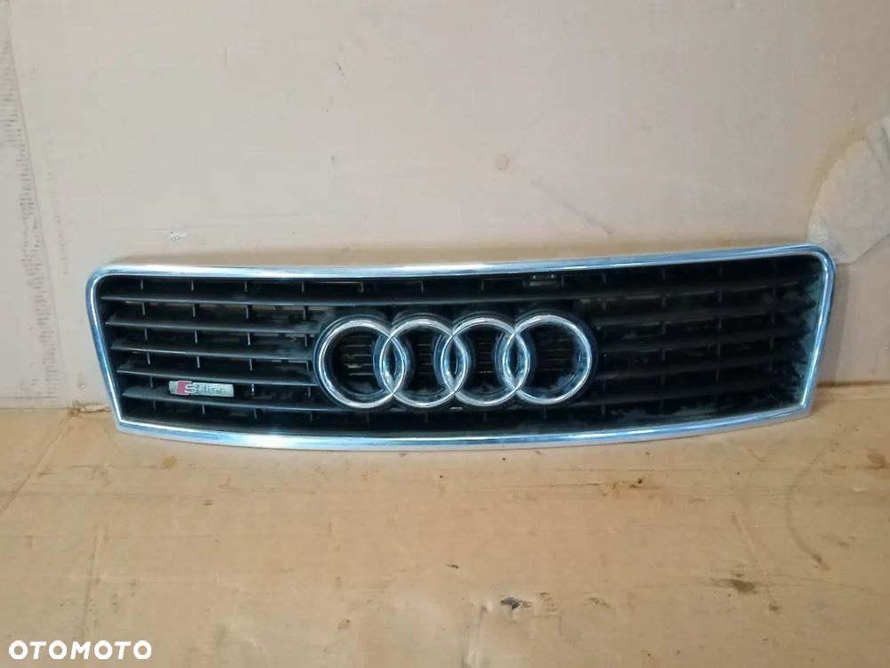 Atrapa grill przód oryginał Audi A6 C5 List S-line - 1