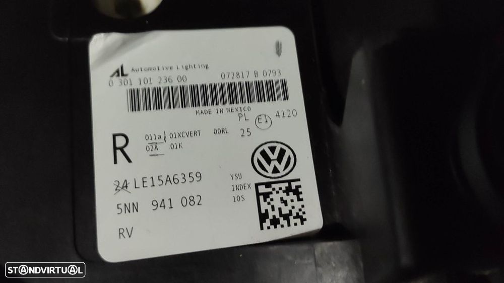 farol direito full Led VW Tiguan - 6