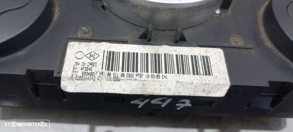 Botão / interruptor do AC RENAULT Grand Scénic II (JM0/1_) - 5