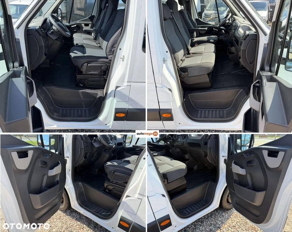 Renault MASTER MAXI L3H2 DOKA 7os. ORYGINAŁ CARPOL VAN MINIBUS Duża Ładowność 1205kg Zabudowa paki+ półki modułowe Bott, Trwały MOCNY SILNIK 2.3dCi 130KM Rozrząd na Łańcuchu! Zabudowa z wnęką na transport el. do 3700mm! Niski udokumentowany przebieg tylko 107tys.km SERWIS ASO RENAULT - 8