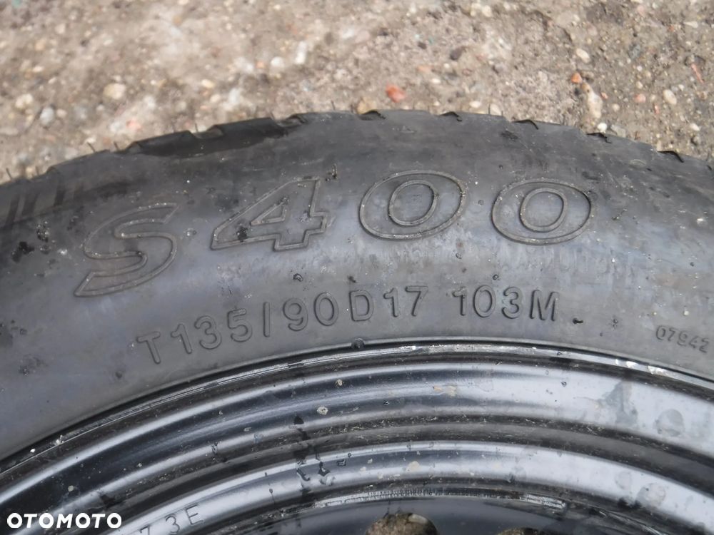 Kia Sportage IV Tuscon II 17 5X114,3 kolo dojazdowe  zapasowe dojazdowka 135/90/17 - 7