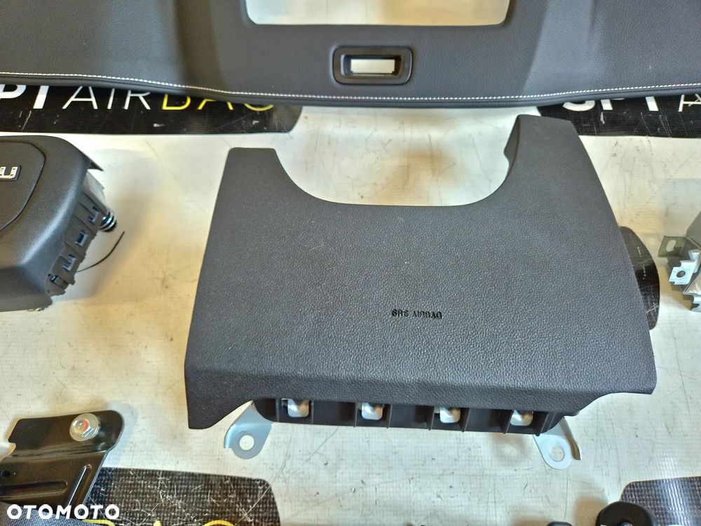 ISUZU D-MAX DESKA ROZDZIELCZA KONSOLA KOKPIT PULPIT PODUSZKI AIRBAG AIR BAG PASY KURTYNY KIT SET - 9