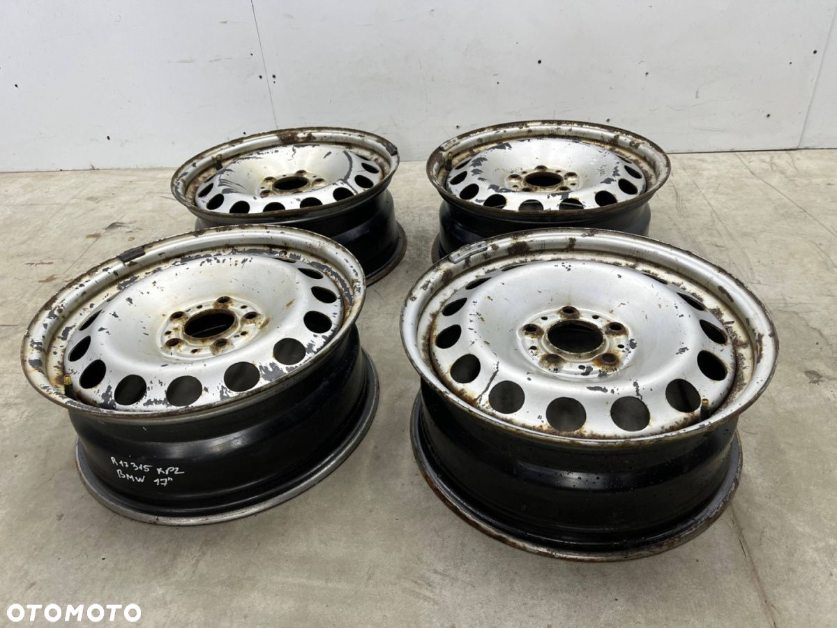Felga BMW e46 E36 e90 X1 Insignia 17 cali 7jx17 5x120 ET47 felgi stalowe KOMPLET 6750254 - 2
