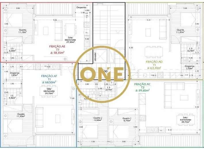 Apartamento T1 em Construção em Calendário - Grande imagem: 2/4