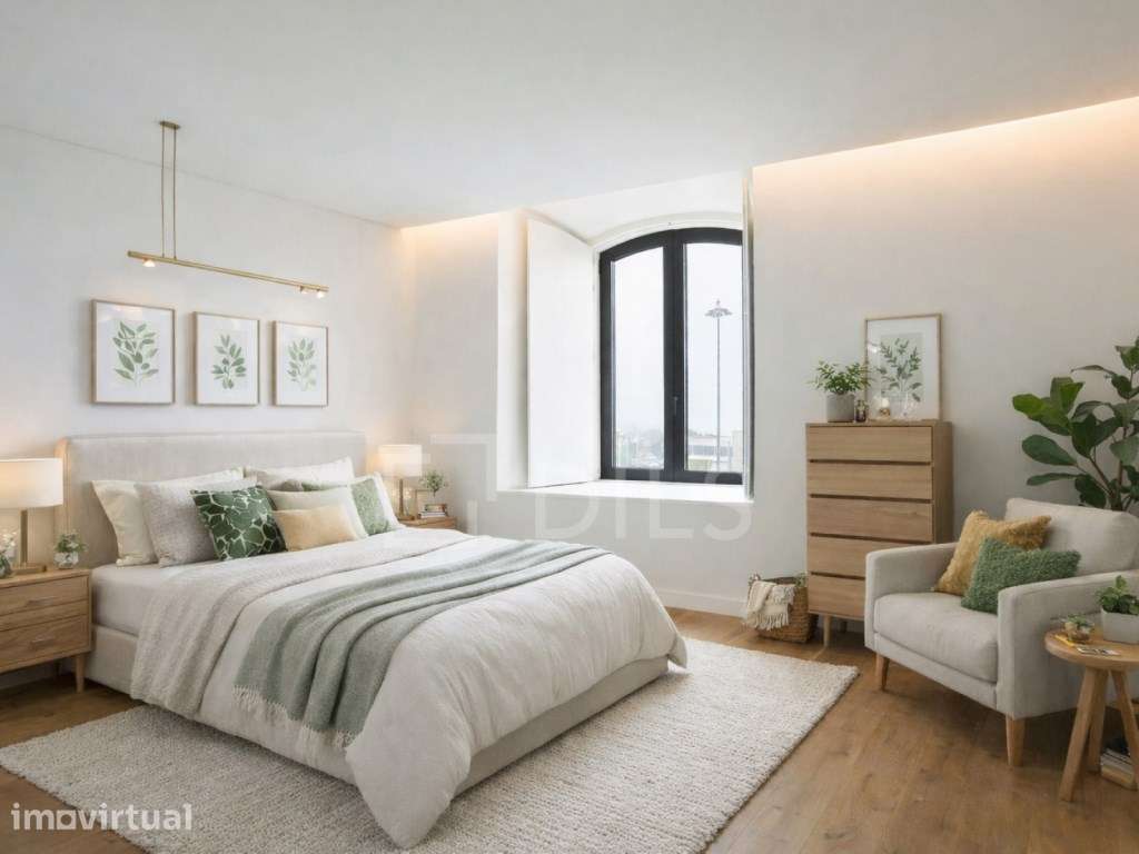 Apartamento T4 novo, com vista rio, varanda e estacionamento em Belém - Grande imagem: 3/72