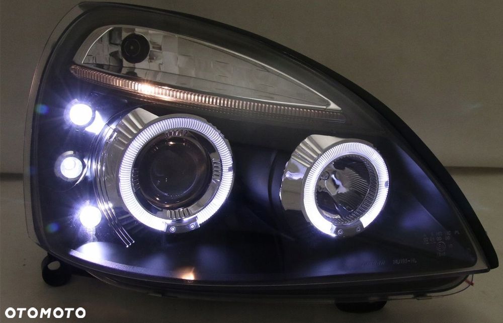 Reflektory Lampy Tuning Black Renault Clio II 2 Lift Storia Campus Thalia - 1