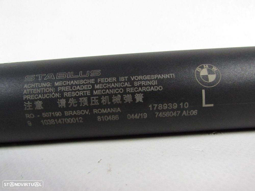 Amortecedor de mala Elétrico Esquerdo Seminovo/ Original BMW 1 (F40) 51247456047 - 3