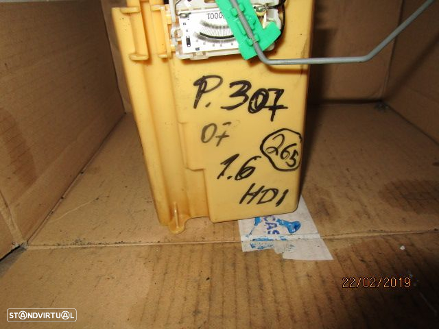 Boia Combustivel BOICOMB265 PEUGEOT 307 2007 1.6HDI DIESEL - 2