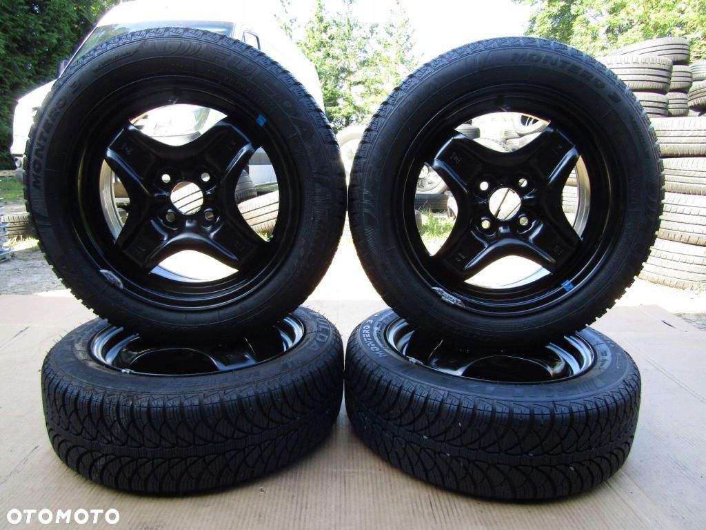 4x Felgi Koła 15 Opel Karl Agila B 4x100 ET50 185/55 zimowe  czujniki TPMS - 1
