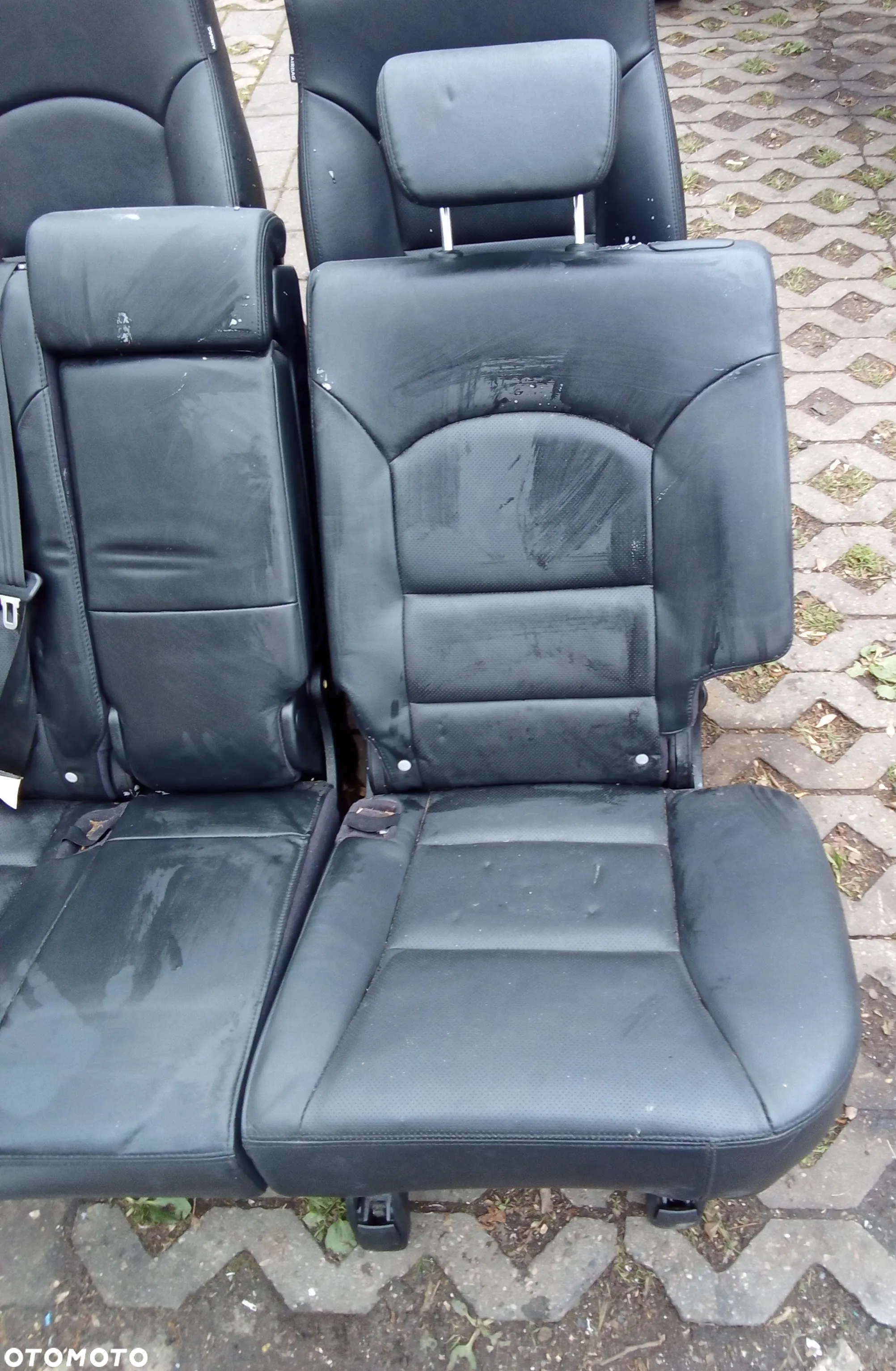 Fotele kanapa siedzenia ssangyong korando III 3 10-14r. Skóra - 3