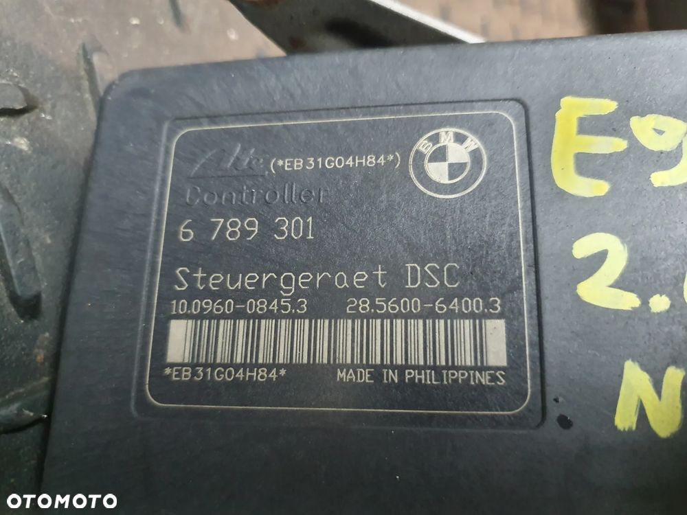 POMPA HAMULCOWA ABS BMW E90 E91 E92   6789300  6789301 - 6