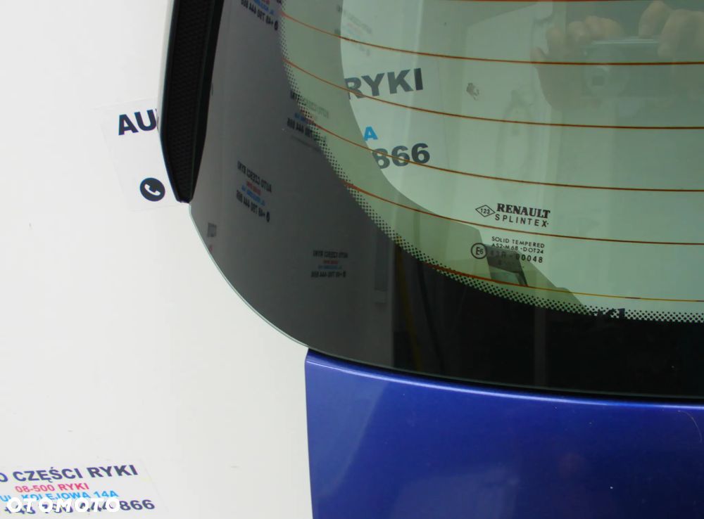 Renault Scenic II Klapa Bagażnika Fef 43 Szyba tył - 4