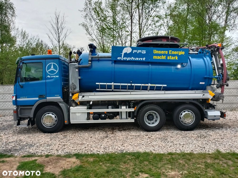 Mercedes-Benz ACTROS 2536 6x2* ASENIZACYJNY* 13000L* FFG elephant* Specjalny do ŚCIEKÓW I OSADÓW*  WYJĄTKOWO ZADBANY* z NIEMIEC - 1