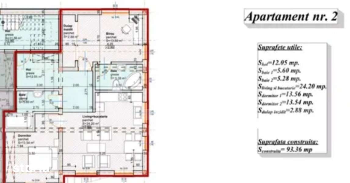 Apartament 3 camere, 78 mp utili- langa Parcul Municipal — fotografia 1