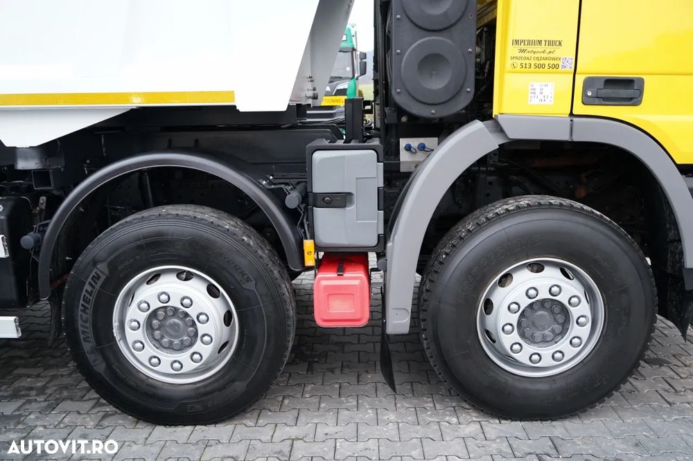 Mercedes-Benz ACTROS 4141 / 8x4 / CAROSERIE INTERSCHIMBABILĂ BDF / BASCULĂ BĂTĂȚI / BANCĂ HIDRODOXICĂ / CLAPETĂ HIDRODOXICĂ / EPS + AMBREIAJ - 26