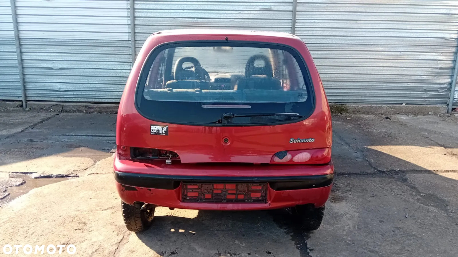 Tylko Części Fiat Seicento 1.1 SPI 54KM 40kW 176B2.000 98r-00r BORDOWY - 4