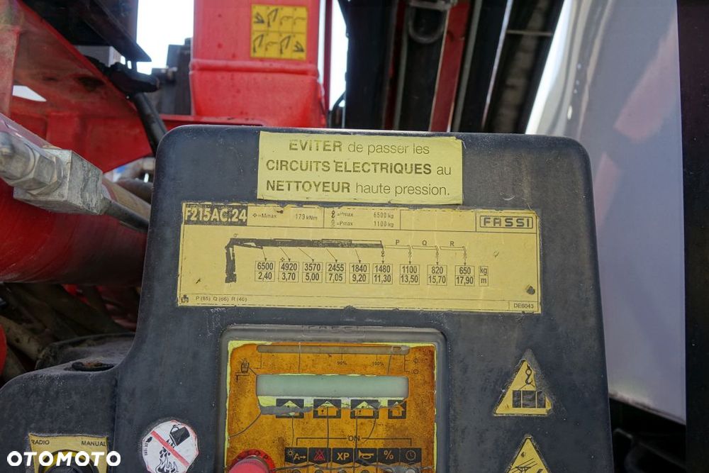 Renault KERAX 440 6X4 / MANUAL / WYWROTKA / DWUSTRONNA / KLAPO-DRZWI / HYDROBURTA / HDS FASSI F215C - 15