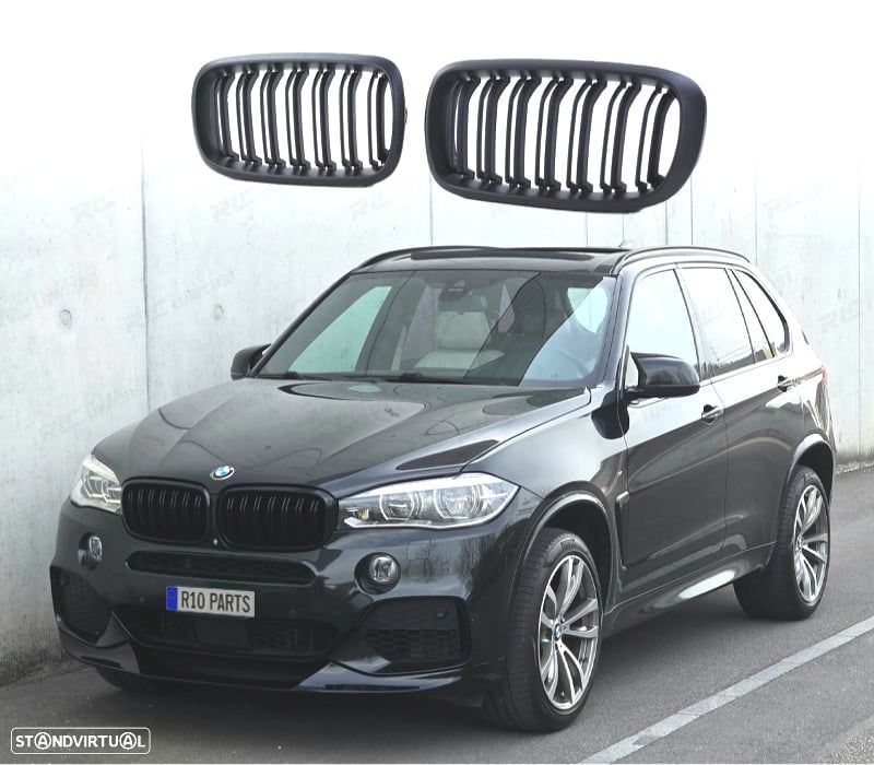 GRELHAS BMW X5 F15 X6 F16 LOOK M PERFORMANCE PRETO MATT - 1