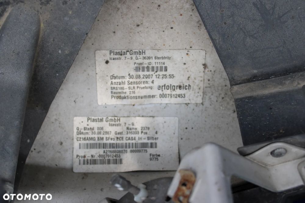 Zderzak przód przedni kompletny OE Mercedes CL CL63 6.3 AMG W216 C216 08r A2168808070 - 23