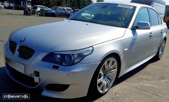 .BMW SERIE 5 E60 PACK M 535D 3.0D 24V 272CV M57D30 306D4 E61 TOURING PEÇA PEÇAS FRENTE COMPLETA MOTOR PORTA PORTAS MALA PARACHOQUES CAPOT FAROLIM FAROLINS AIRBAG JANTE JANTES OTICA OTICAS - 4