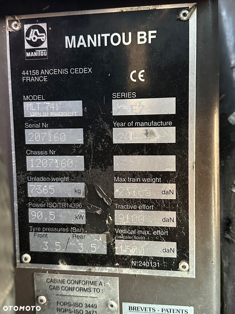 Manitou MLT 741 - 9