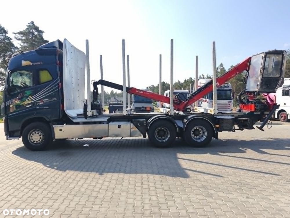 Volvo FH16 750 2015 rok 6x4 Epsilon M110 Opony 80% do drzewa drewna lasu - 25
