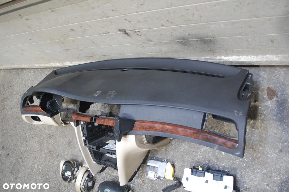 DESKA ROZDZIELCZA KONSOLA AIR BAG KOMPLET SKODA SUPERB II 3T1857701 - 2