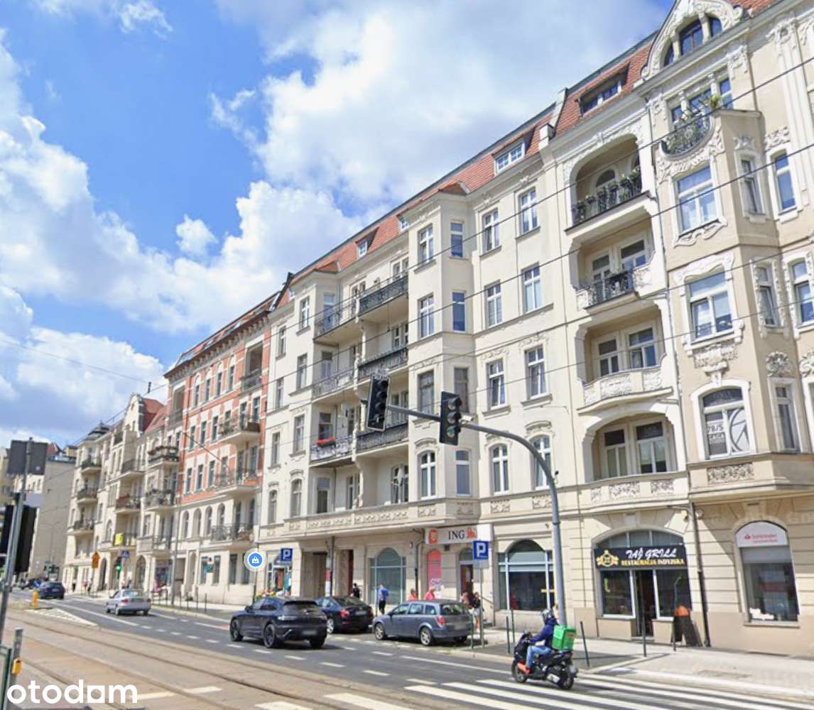 Lokal z potencjałem | Łazarz | rewizalizowana kamienica | BALKON