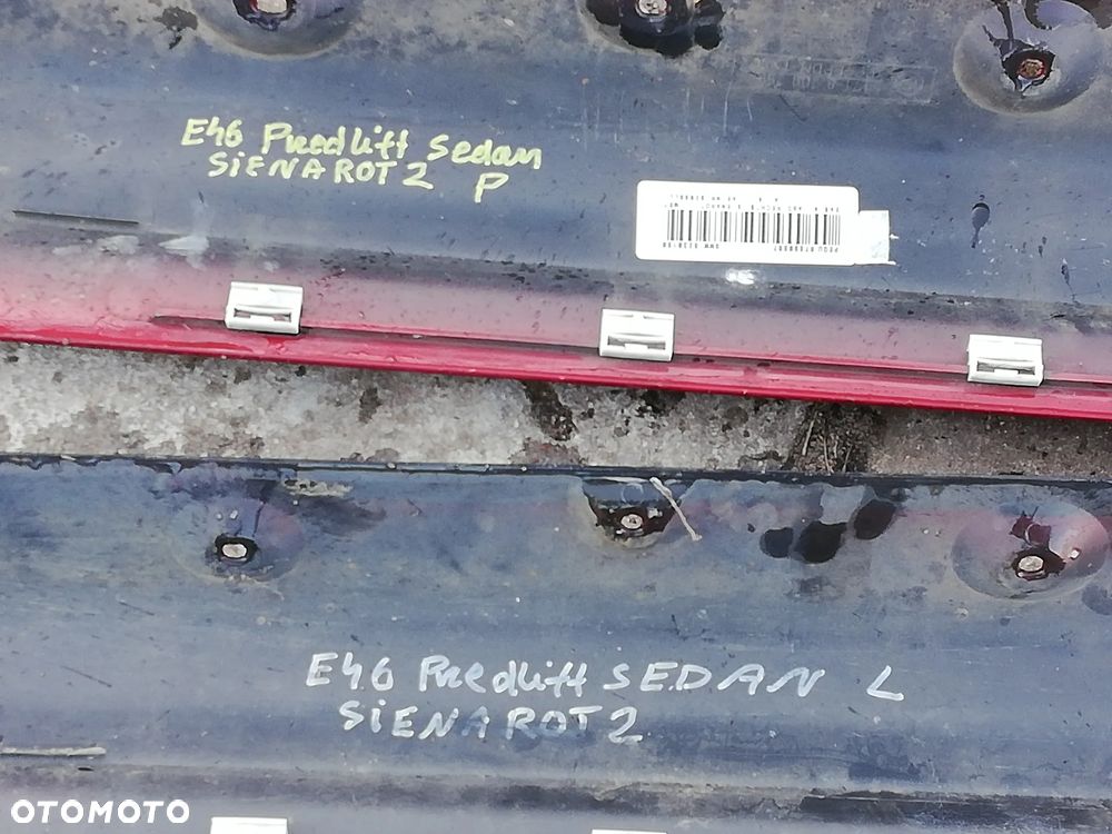 Listwy progowe BMW E46 przedlift sedan sienarot2 - 5