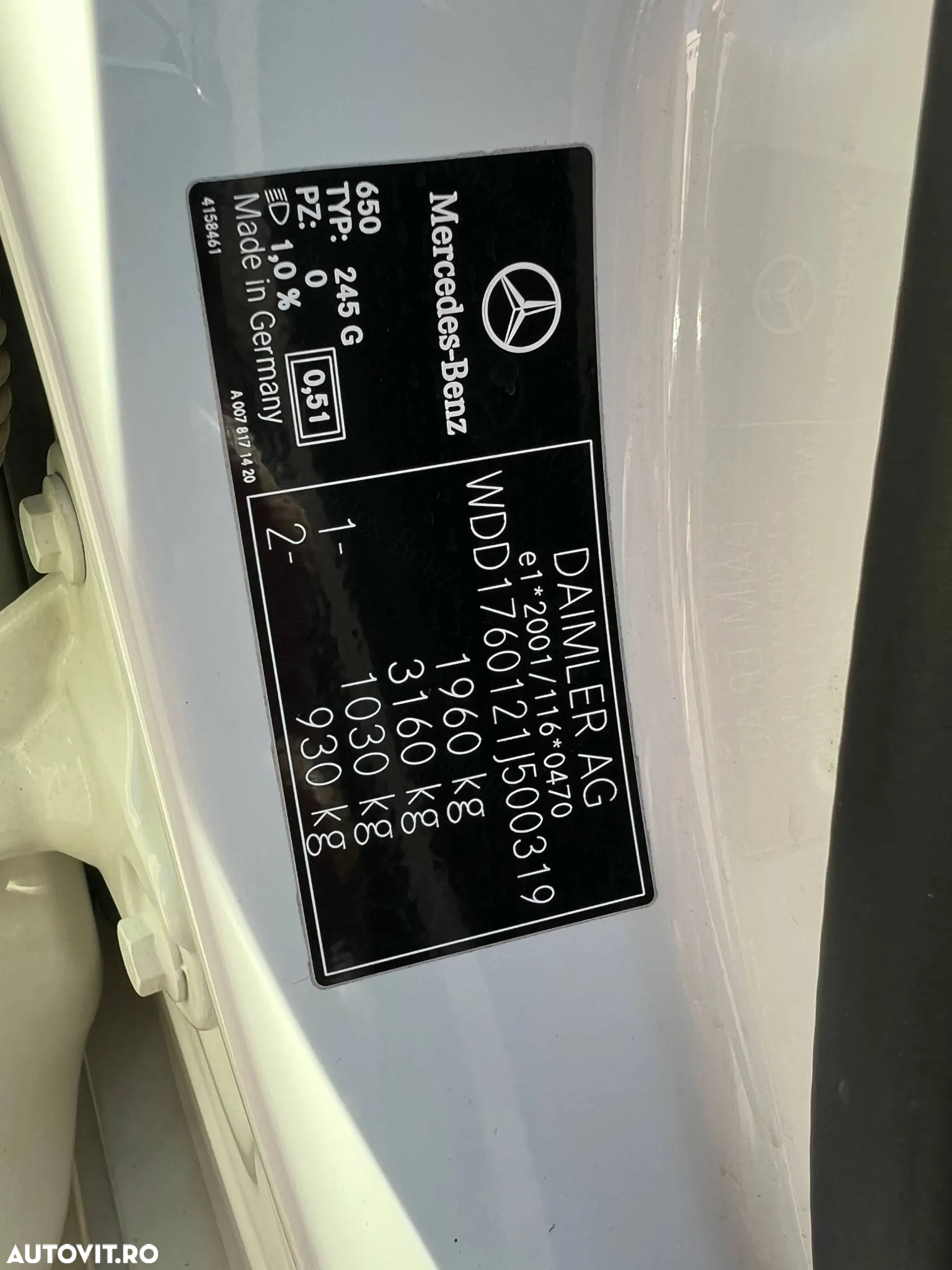 Mercedes-Benz A - 16