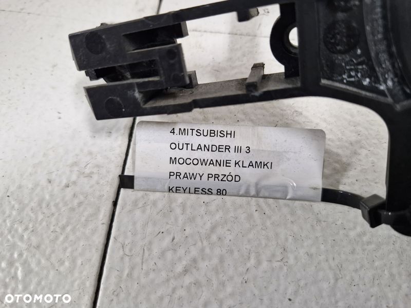 MITSUBISHI OUTLANDER III 3 MOCOWANIE KLAMKI PRAWY PRZÓD KEYLESS - 5