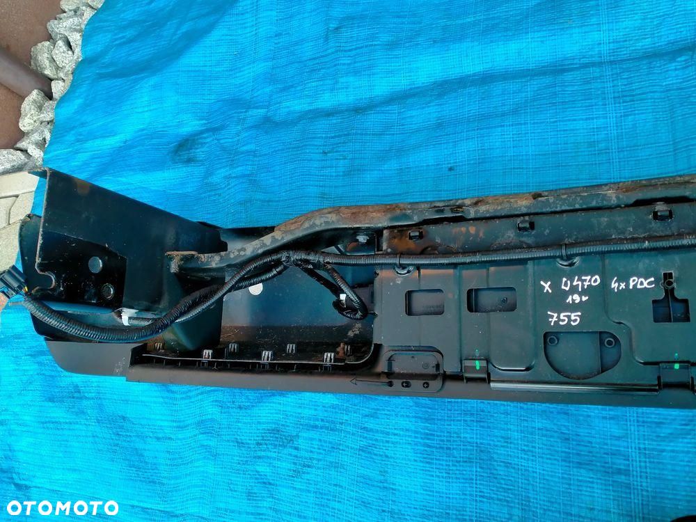 MERCEDES X klasse W470 755 ZDERZAK TYLNY TYŁ 4PDC Instalacja STELAŻ - 8